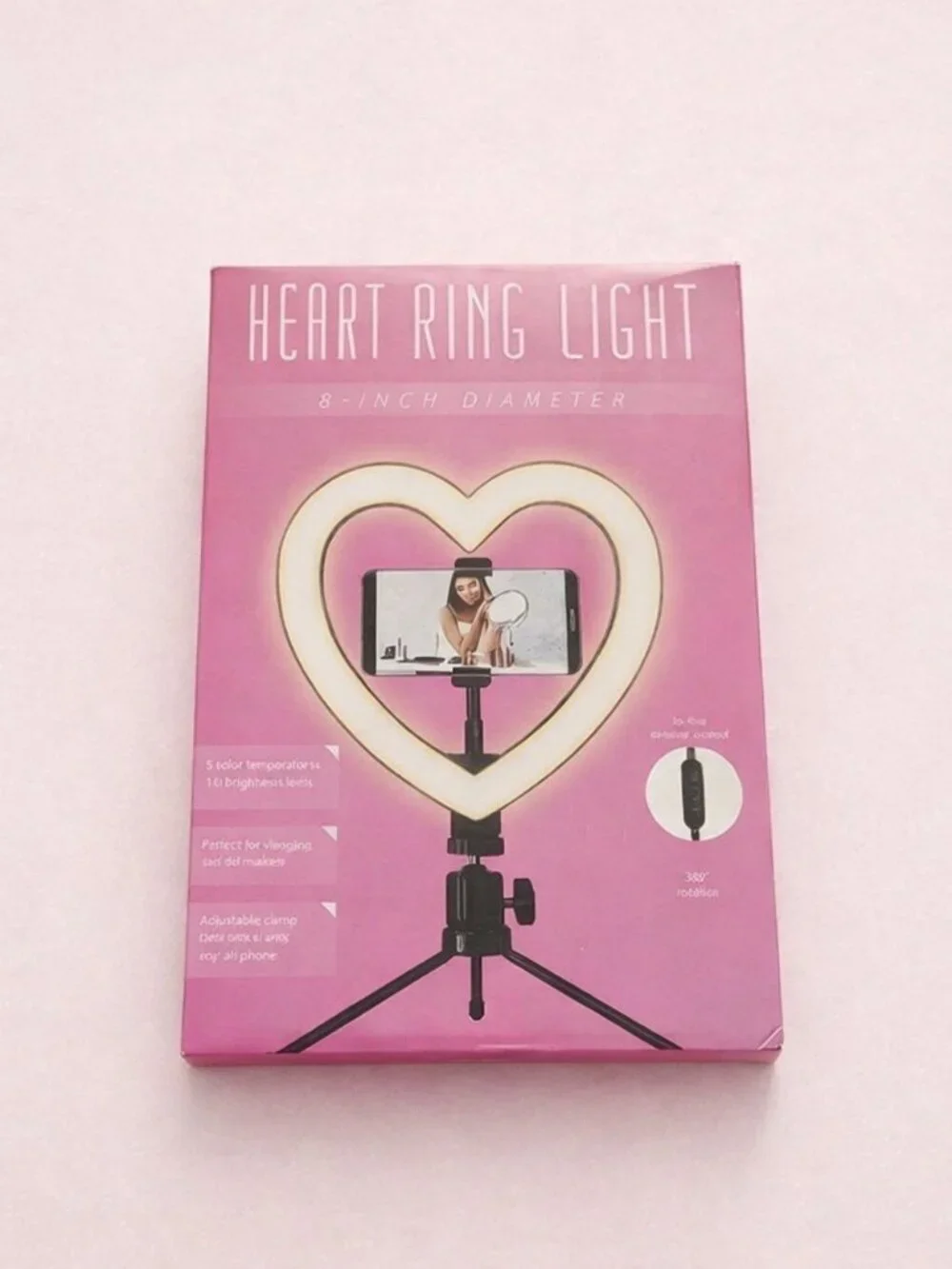 NWT Heart Ring Light‎